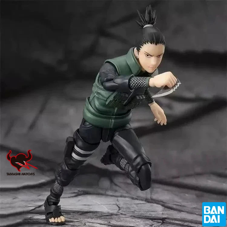 Bandai SHF Naruto Shinto Nara Shikamaru 6-inch Moving Figure Gift Bandai SHF Naruto Shinto Nara Shikamaru 6-inch Moving Figure Gift